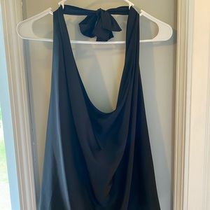 Black Express halter top